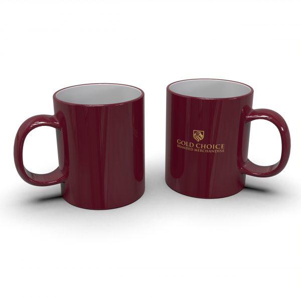 11oz Twin Ceramic Mug & Coaster Set - Image 3
