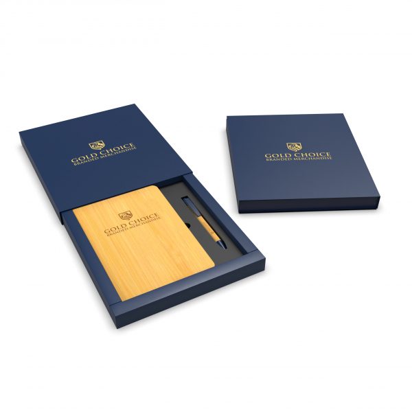 A5 Bamboo Notebook & Pen Set
