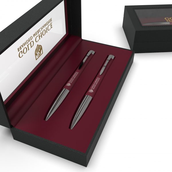 Executive Twin Pen Set in Window Pen Case - Image 2